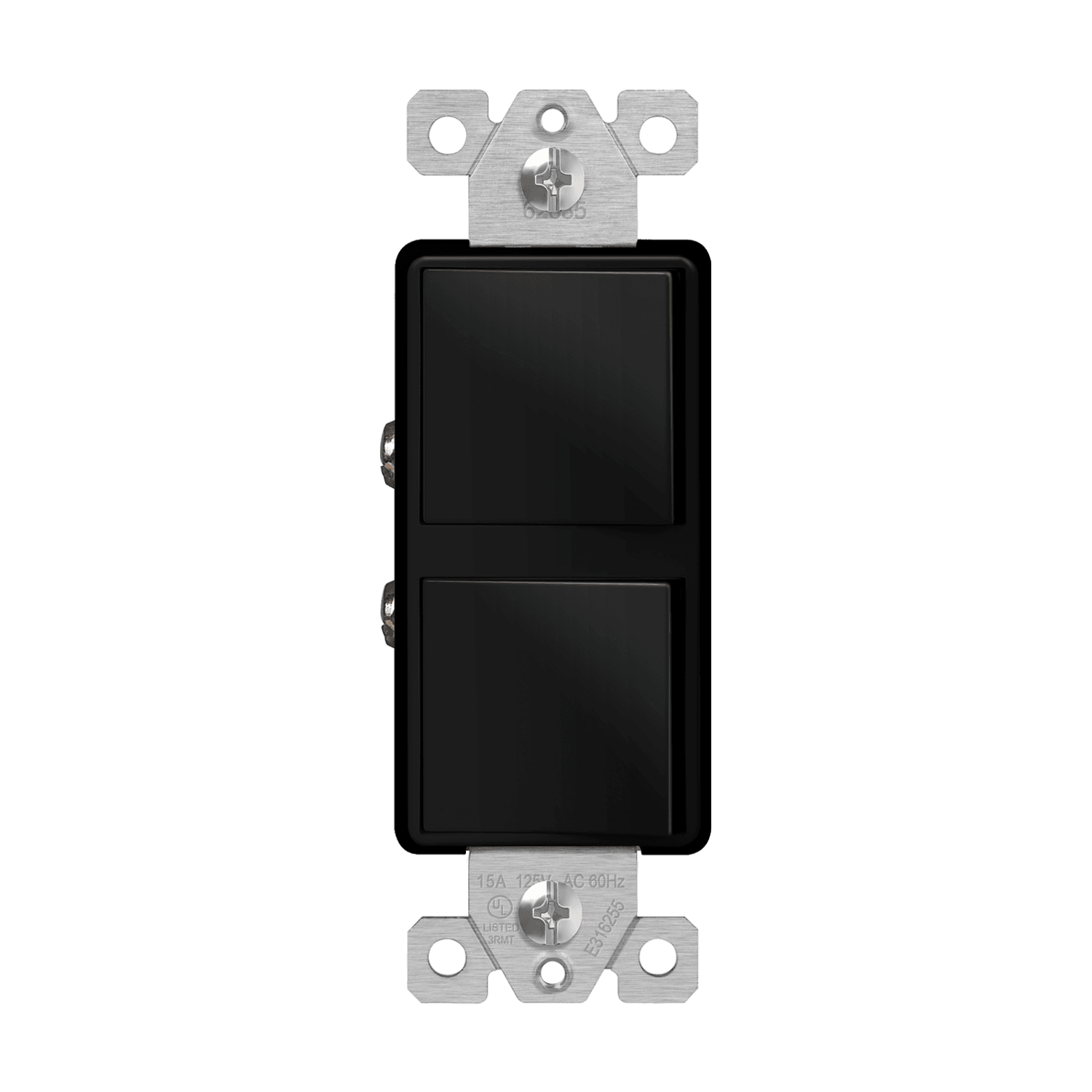 Enerlites 62835 Dual Rocker 3-Way Switch – Back Wired