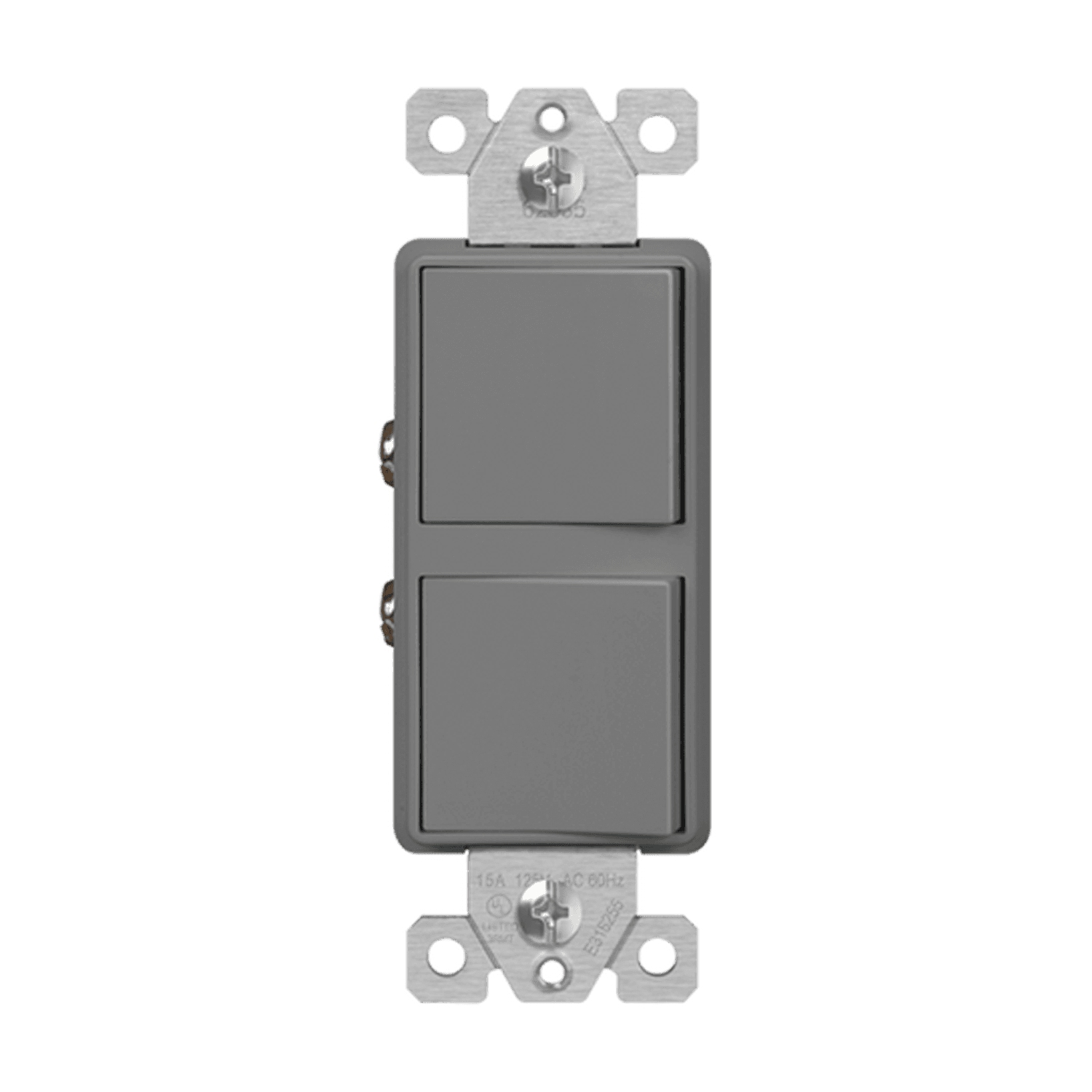 Enerlites 62835 Dual Rocker 3-Way Switch – Back Wired