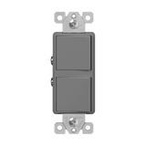 Enerlites 62835 Dual Rocker 3-Way Switch – Back Wired