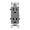 ENERLITES 63150-TR industrial grade 15 amp NEMA 5-15R decorator tamper-resistant duplex receptacle
