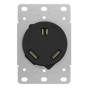 Industrial Flush Mount Receptacle | NEMA TT-30R
