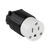 Industrial Straight Blade Locking Connector | NEMA 5-15C