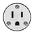 Industrial Straight Blade Locking Connector | NEMA 5-15C