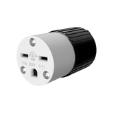 Industrial Straight Blade Locking Connector | NEMA 6-15C