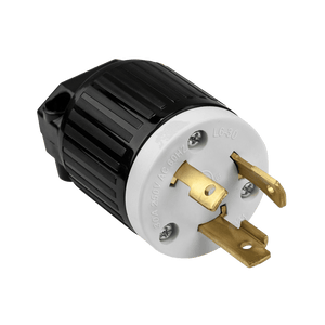 Industrial Straight Blade Locking Plug | NEMA L6-30P