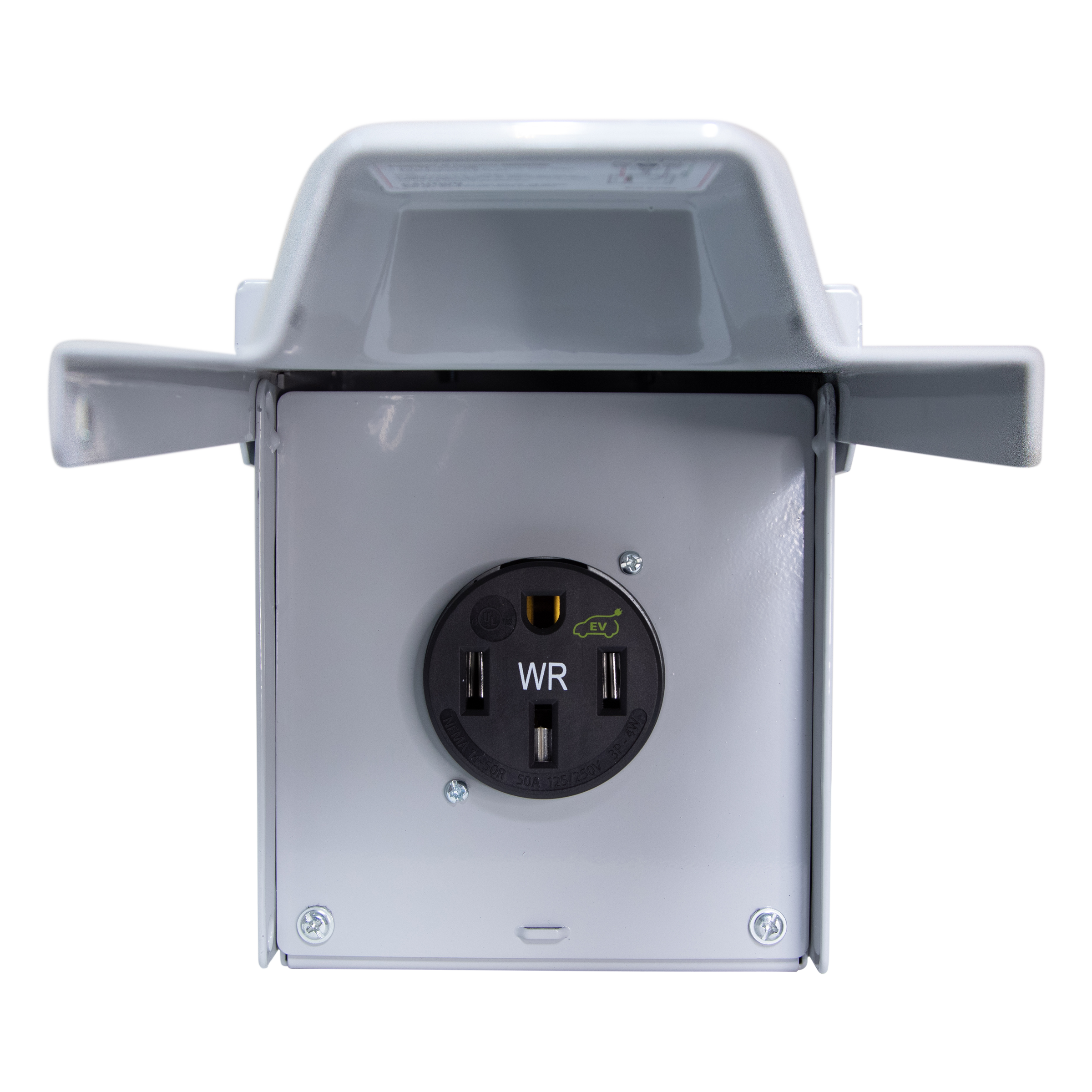 50 Amp Outdoor Receptacle Box Heavy Duty | 125/250V | 14-50R | Industrial Grade | Enerlites 66500MHW