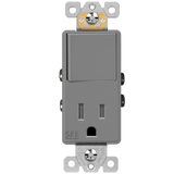 Single-Pole Combination Device Side View Showing Wiring Terminals