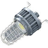 LED Explosion Proof Jelly Jar Light, Class I Division I rated, 5000K color temperature, dimmable, 100-277V, EPC G Series, available in 20W, 30W, and 40W options.