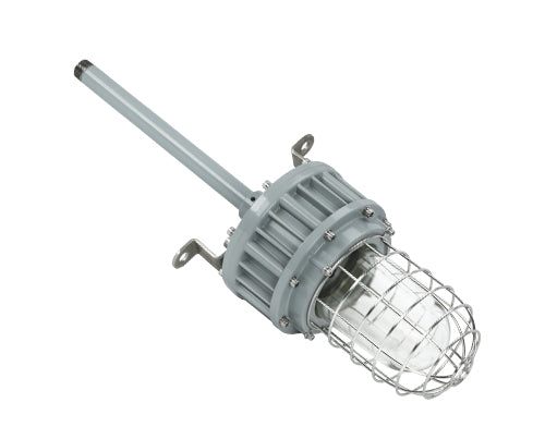 LED Explosion Proof Jelly Jar Light, Class I Division I rated, 5000K color temperature, dimmable, 100-277V, EPC G Series, available in 20W, 30W, and 40W options.