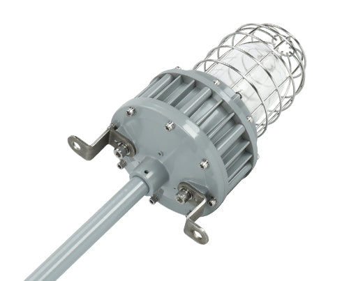 LED Explosion Proof Jelly Jar Light, Class I Division I rated, 5000K color temperature, dimmable, 100-277V, EPC G Series, available in 20W, 30W, and 40W options.