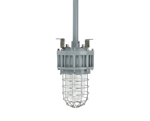 LED Explosion Proof Jelly Jar Light, Class I Division I rated, 5000K color temperature, dimmable, 100-277V, EPC G Series, available in 20W, 30W, and 40W options.