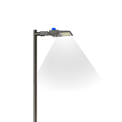 Shoe Box F Series | CCT Selectable | Power Adjustable | IP65 | Battery Backup | Motion & Daylight Sensor