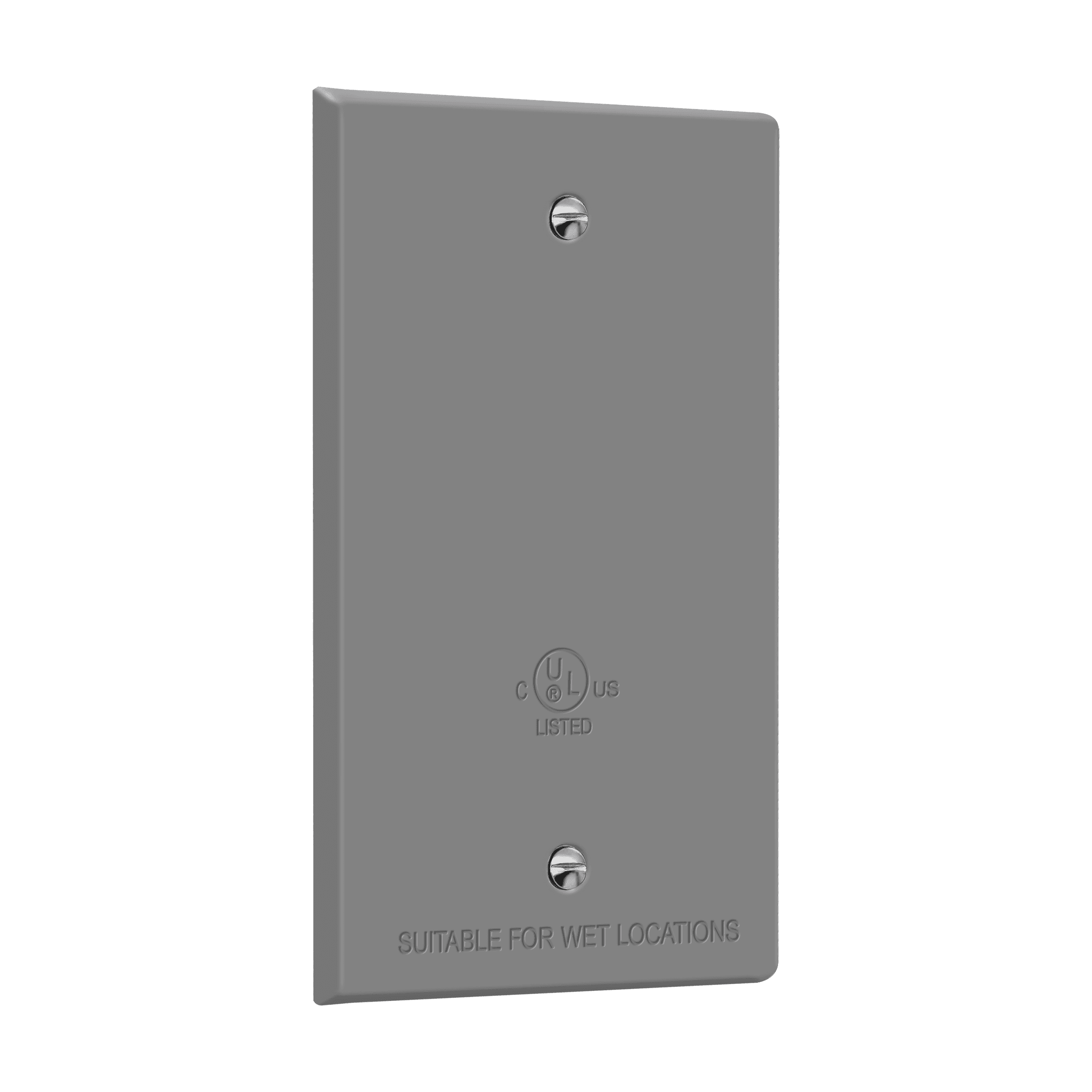 Side view showing stainless steel finish and contoured edges