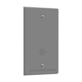 Side view showing stainless steel finish and contoured edges