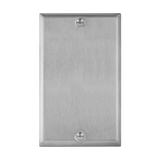 Enerlites 7701M one-gang blank wall plate mid-size stainless steel corrosion resistant durable cover design