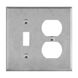 Upgrade your space with the ENERLITES 771121 wall plate. Premium 430 stainless steel, corrosion & heat resistant, smooth finish, UL listed, 2-year warranty. Perfect for homes or commercial spaces.