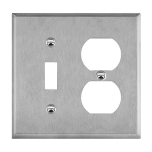 Upgrade your space with the ENERLITES 771121 wall plate. Premium 430 stainless steel, corrosion & heat resistant, smooth finish, UL listed, 2-year warranty. Perfect for homes or commercial spaces. - Available at Electrical Marketplace