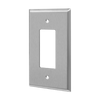 1 Gang decora stainless plates