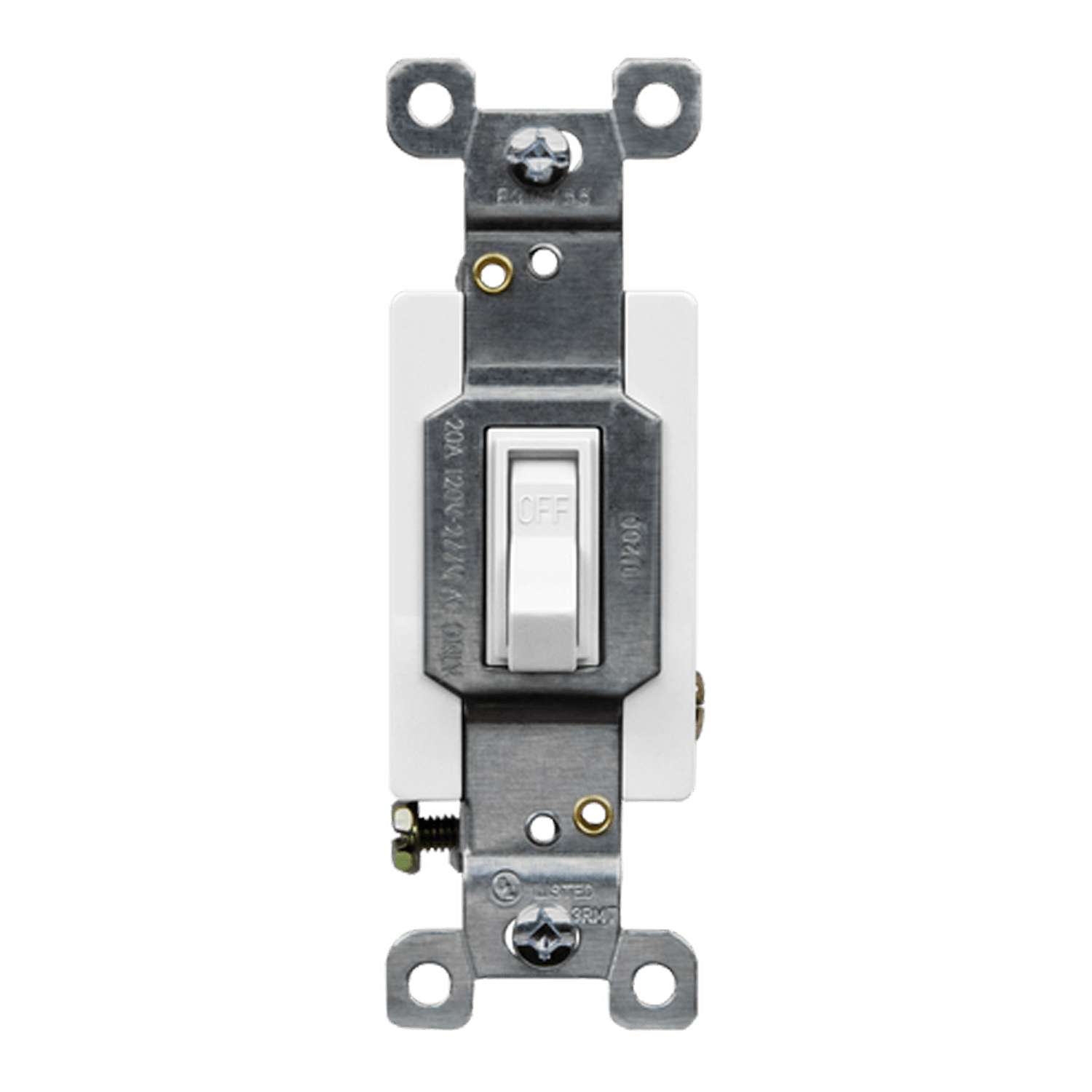 20 Amp Single-Pole Toggle Switch | 120/277V | Commercial Grade