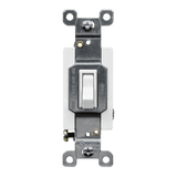 Enerlites 81200 Commercial Grade 20A Toggle Switch – Front View