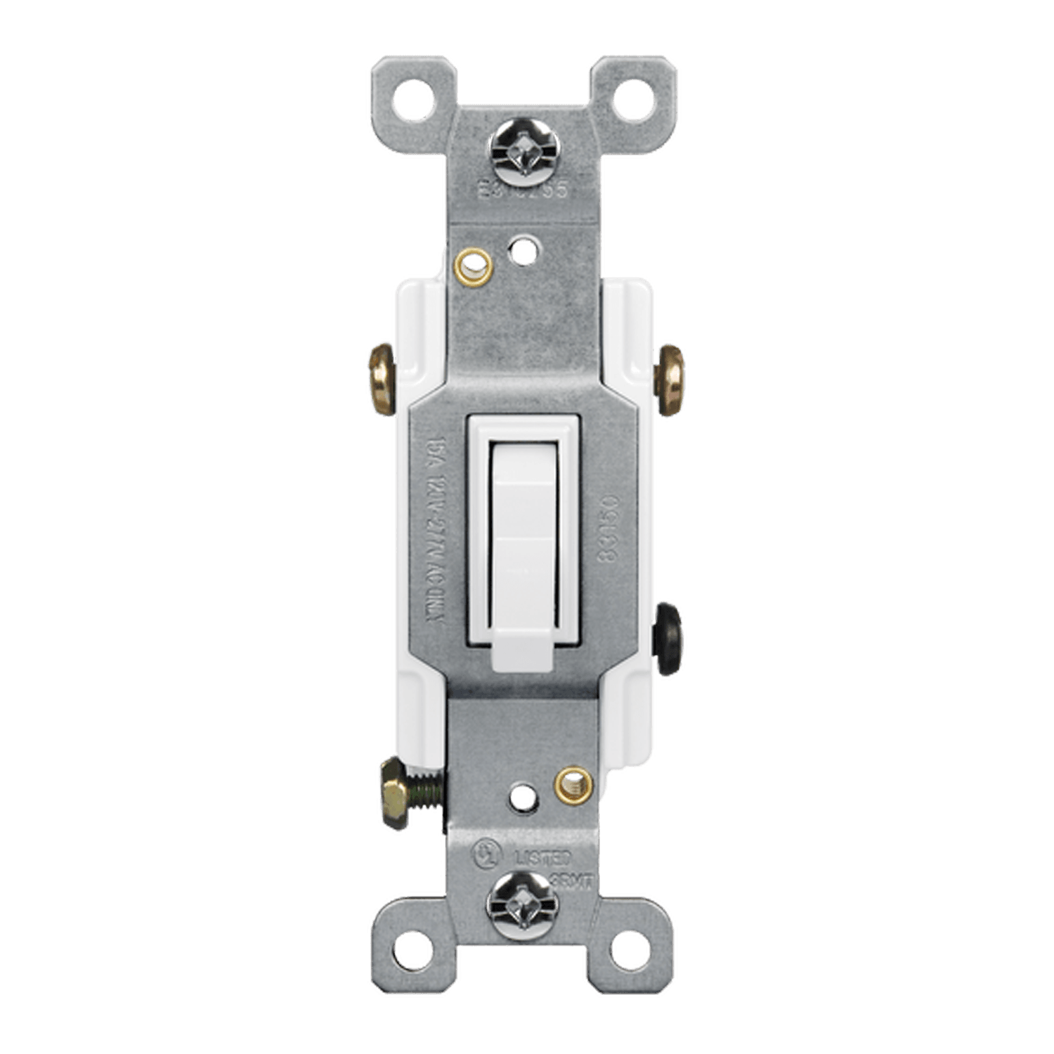 15 Amp 3-Way Toggle Switch | 120/277V | Residential Grade | Enerlite 83150