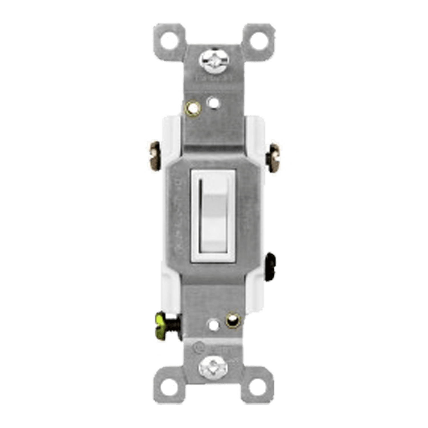 20Amp 1-Gang 3-Way Toggle Switch | 120/277V | Commercial Grade | Side & Push Wire