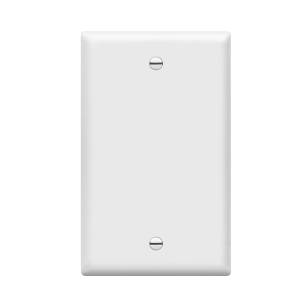 1-Gang Blank Cover Wall Plate | Residential Grade | Enerlites 8801