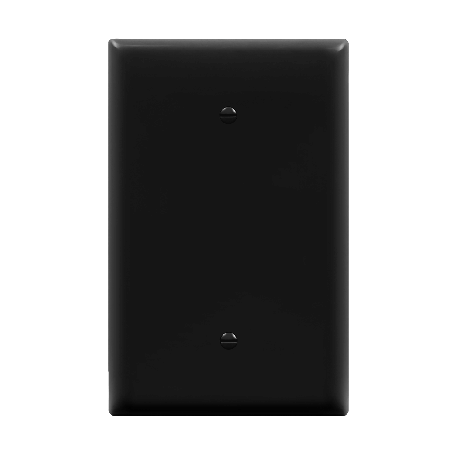 Enerlites 8801O 1-gang oversize blank cover wall plate, polycarbonate, UL94 V2 rated