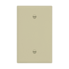Enerlites 8801O 1-gang oversize blank cover wall plate, polycarbonate, UL94 V2 rated