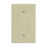 Enerlites 8801O 1-gang oversize blank cover wall plate, polycarbonate, UL94 V2 rated