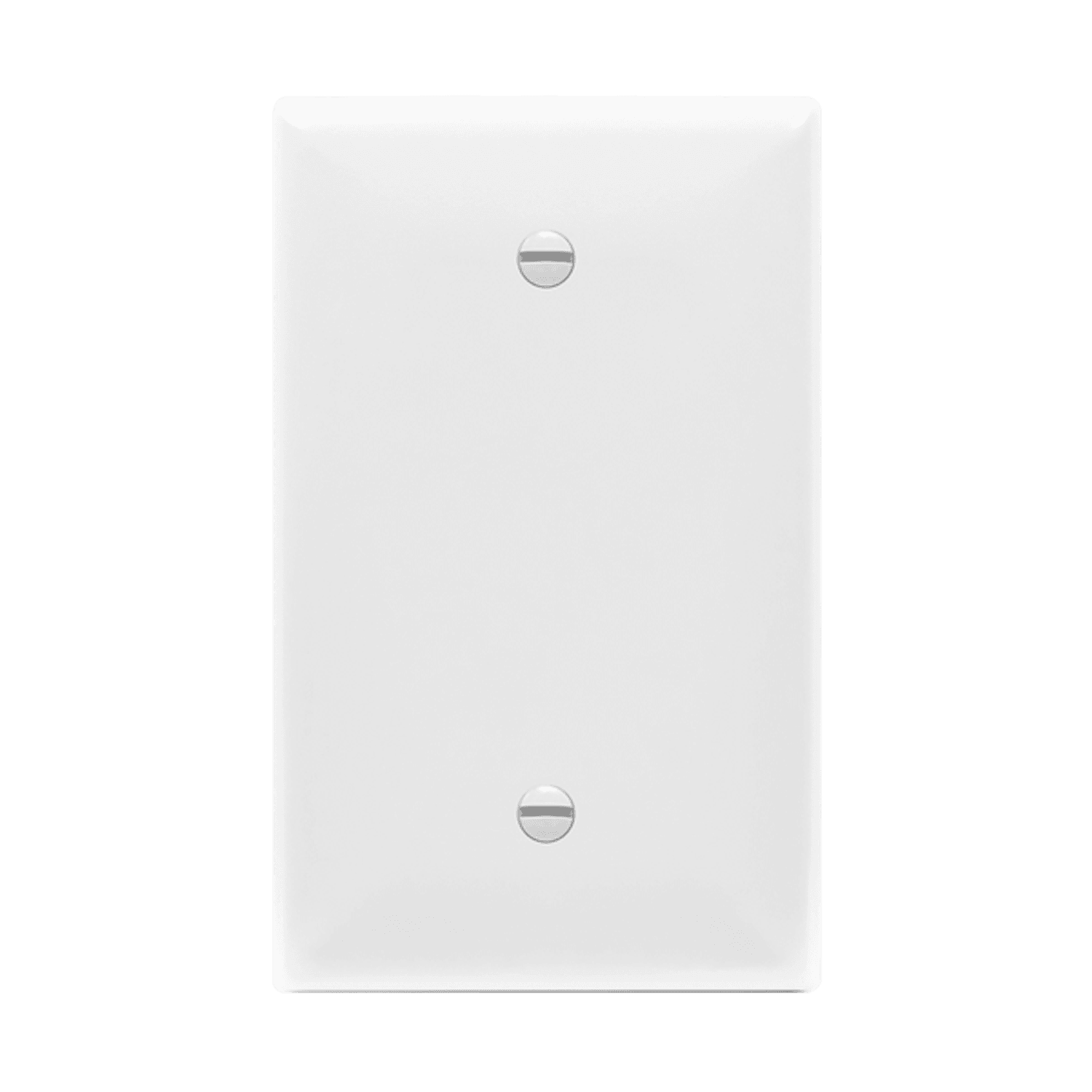 1-Gang Blank Wall Plate | Over-Sized | Residential Grade | Enerlites 8801O