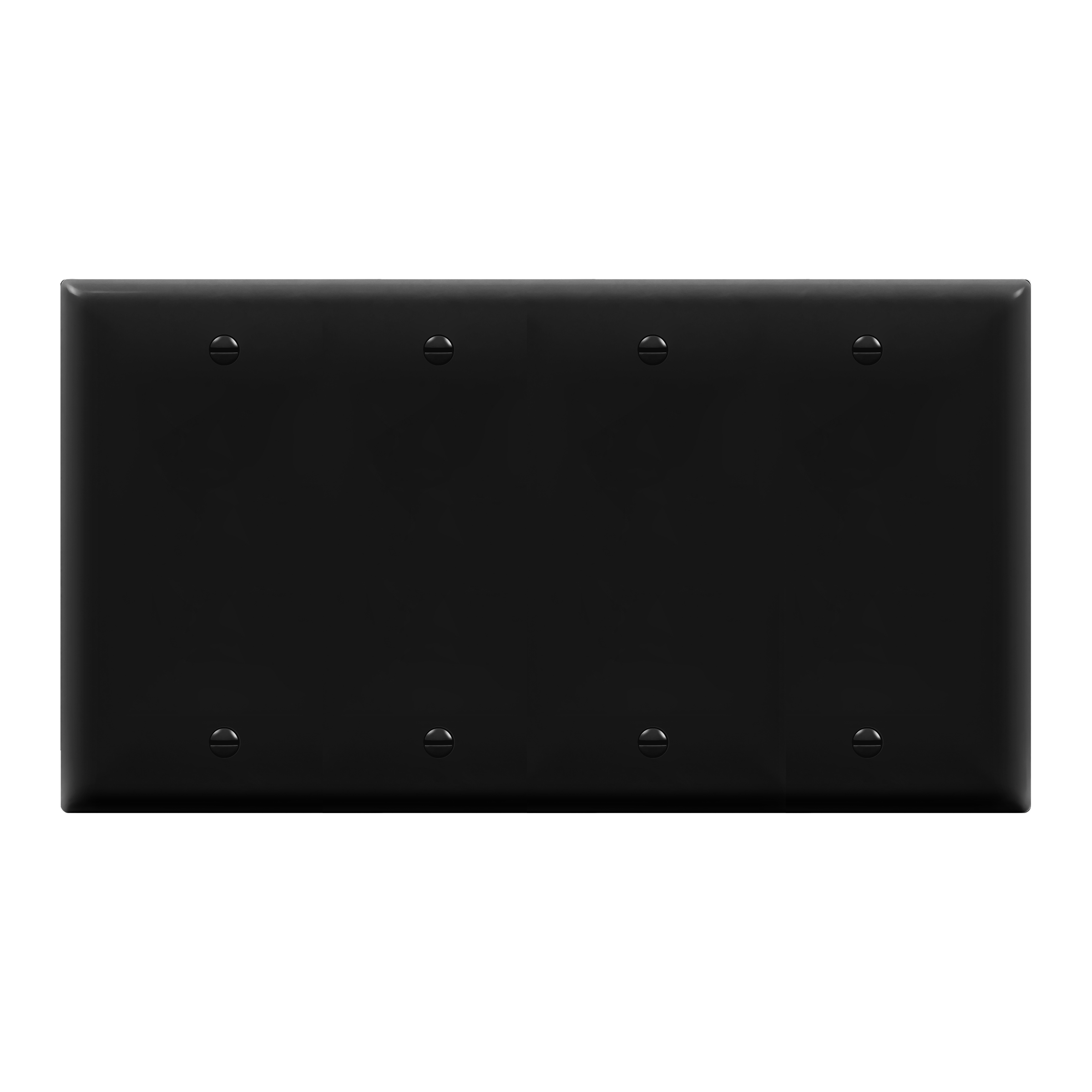 Enerlites 8804 four-gang blank cover wall plate