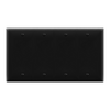 Enerlites 8804 four-gang blank cover wall plate