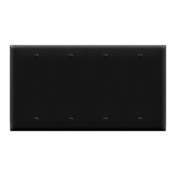 Enerlites 8804 four-gang blank cover wall plate
