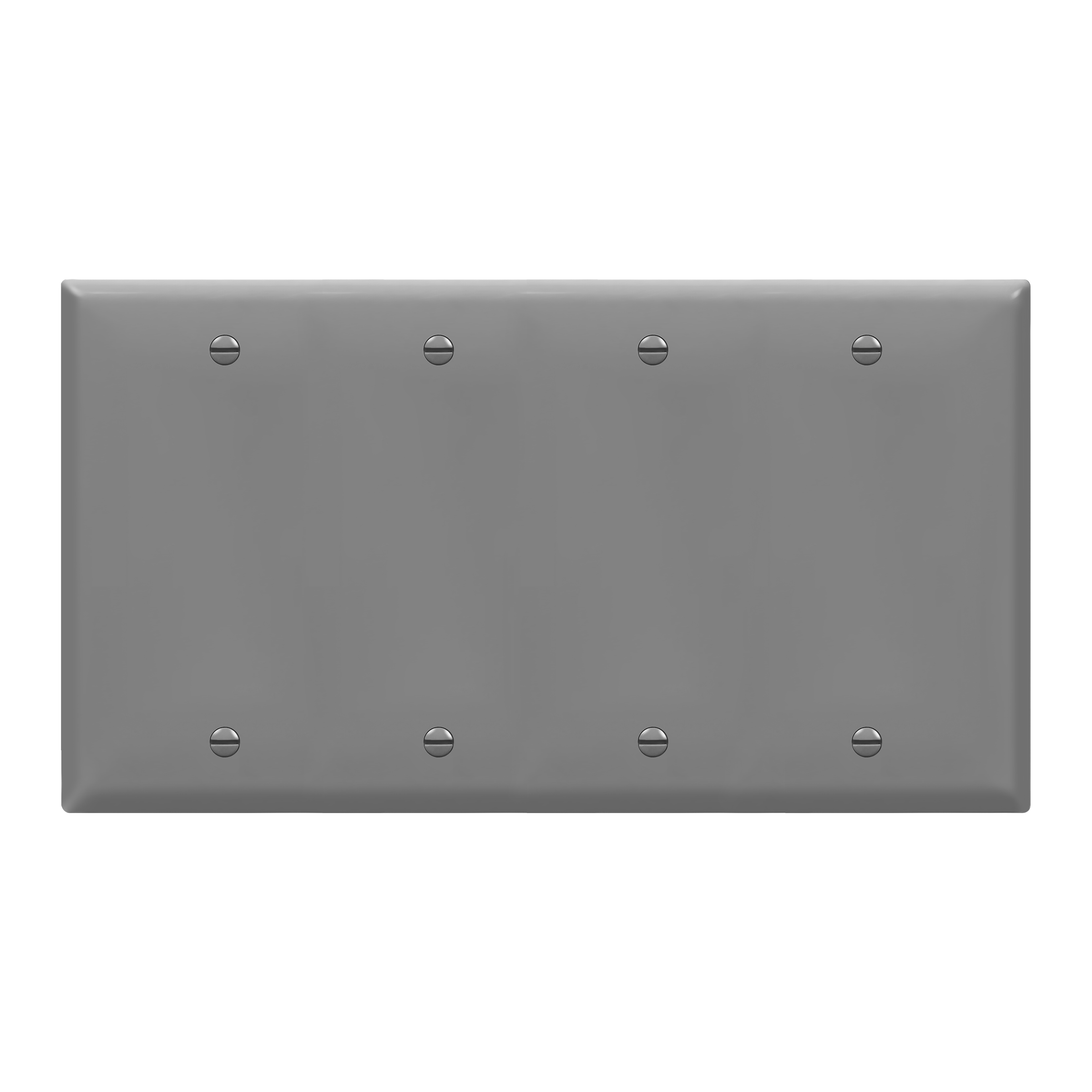 Enerlites 8804 four-gang blank cover wall plate