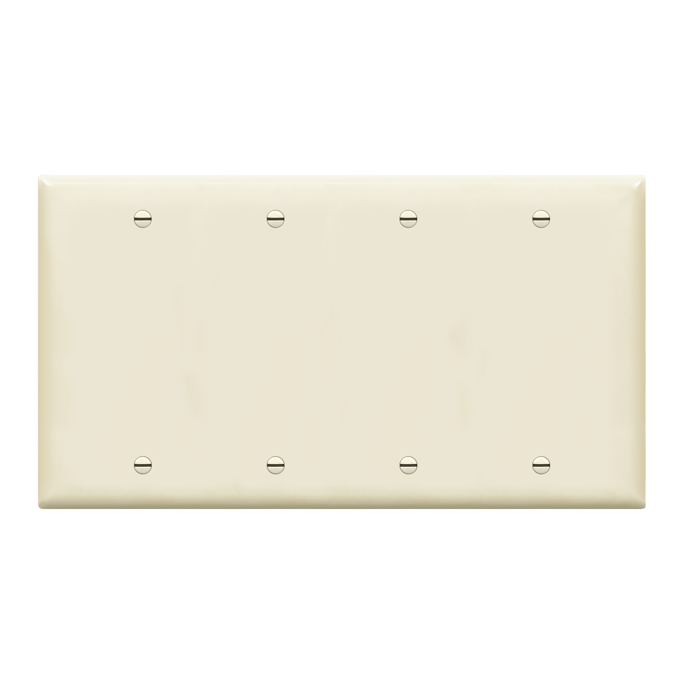 Enerlites 8804 four-gang blank cover wall plate