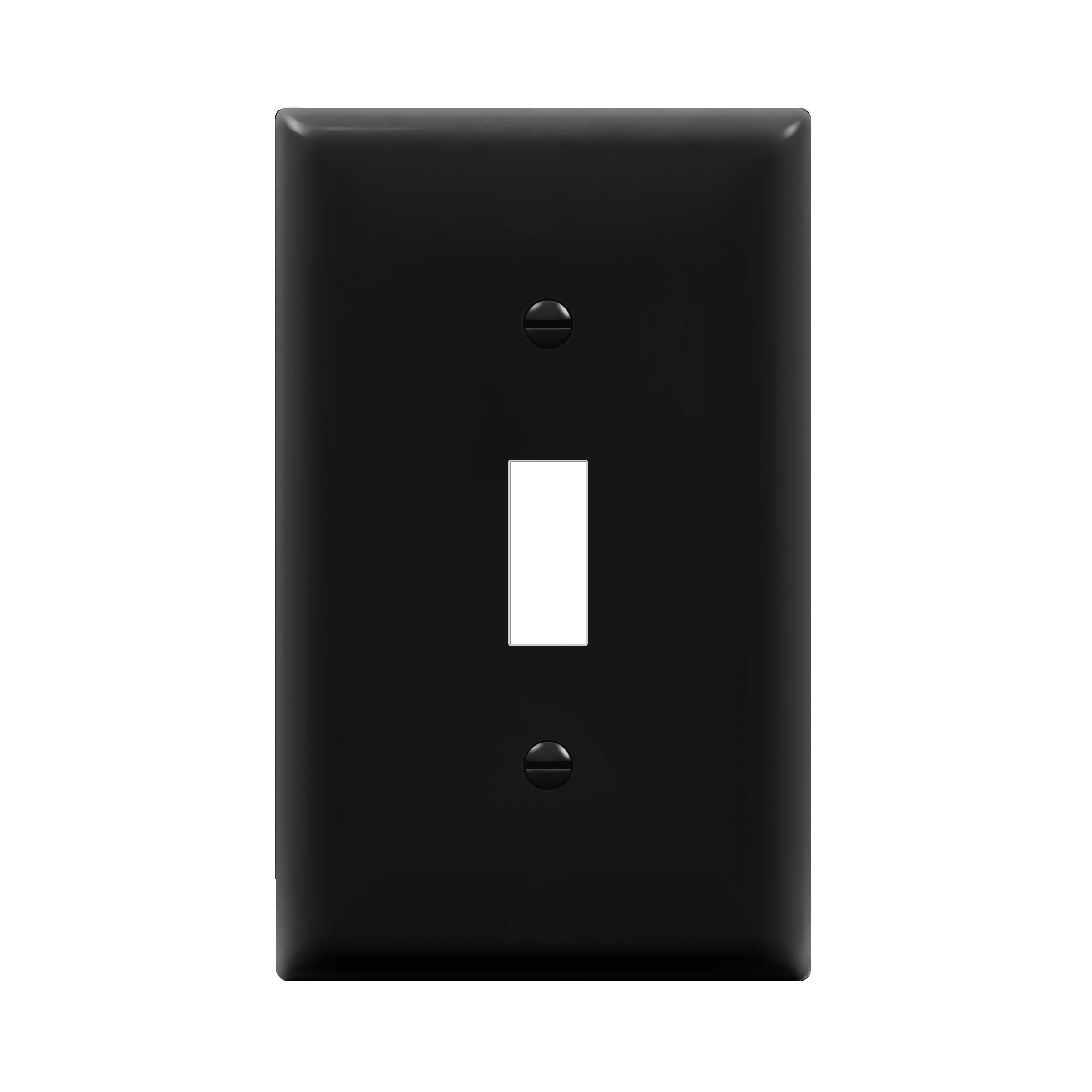 1-Gang Toggle Wall Plate with Smooth Finish for Single Light Switch