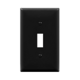 1-Gang Toggle Wall Plate with Smooth Finish for Single Light Switch