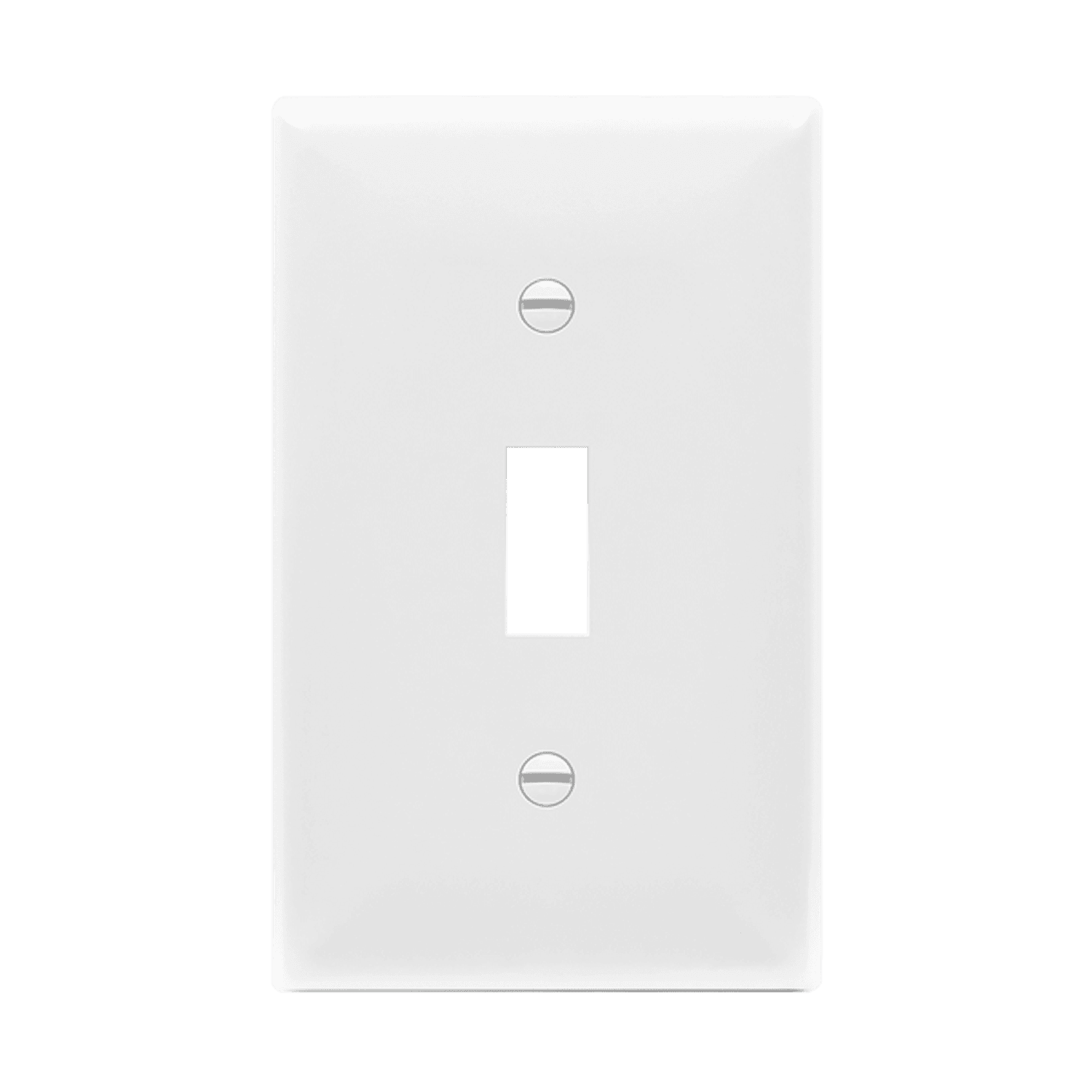 1-Gang Toggle Switch Wall Plate | Standard Size | Residential Grade