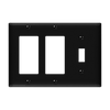 ENERLITES 881132 three-gang wall plate toggle and decorator GFCI