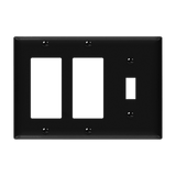 ENERLITES 881132 three-gang wall plate toggle and decorator GFCI