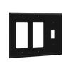 ENERLITES 881132 three-gang wall plate toggle and decorator GFCI