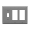 ENERLITES 881132 three-gang wall plate toggle and decorator GFCI