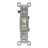 Enerlites 15A toggle switch front and rear view