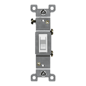 Enerlites 88115 single pole 15A toggle light switch - Available at Electrical Marketplace