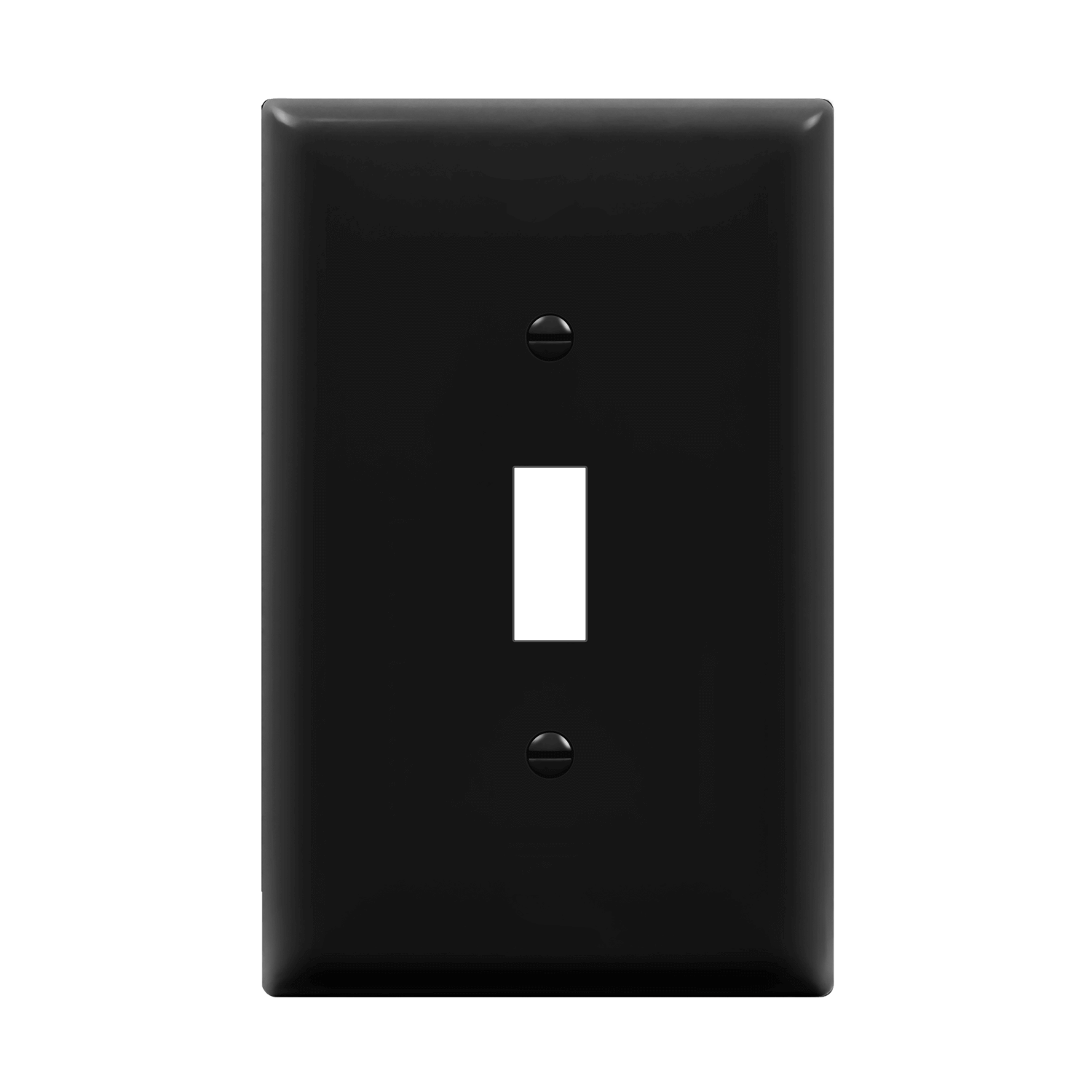 Enerlites 8811M Mid-Size One-Gang Toggle Wall Plate – Durable Thermoplastic