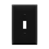 Enerlites 8811M Mid-Size One-Gang Toggle Wall Plate – Durable Thermoplastic