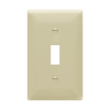 Enerlites 8811M Mid-Size Toggle Wall Plate | Durable Thermoplastic