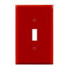 Enerlites 8811M Mid-Size One-Gang Toggle Wall Plate – Durable Thermoplastic