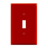 Enerlites 8811M Mid-Size One-Gang Toggle Wall Plate – Durable Thermoplastic